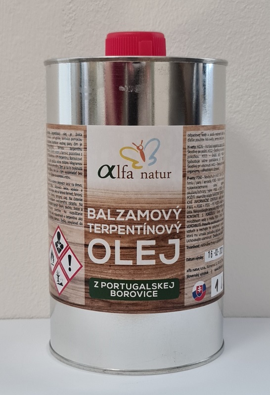 Balzamový terpentínový olej 0,5L