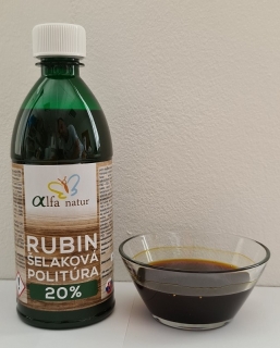 Šelaková politúra RUBIN 20% 0,5L